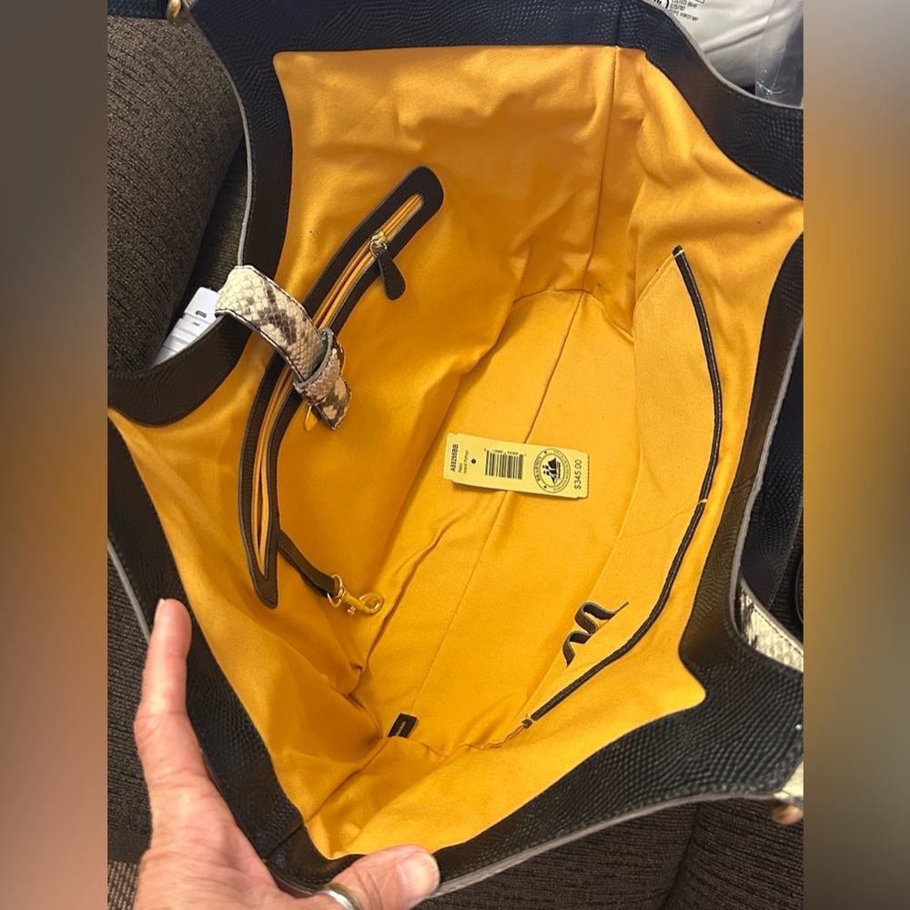 Brahmin Pablo Island Python Bag - image 3